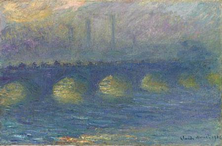 Claude Monet Waterloo Bridge China oil painting art